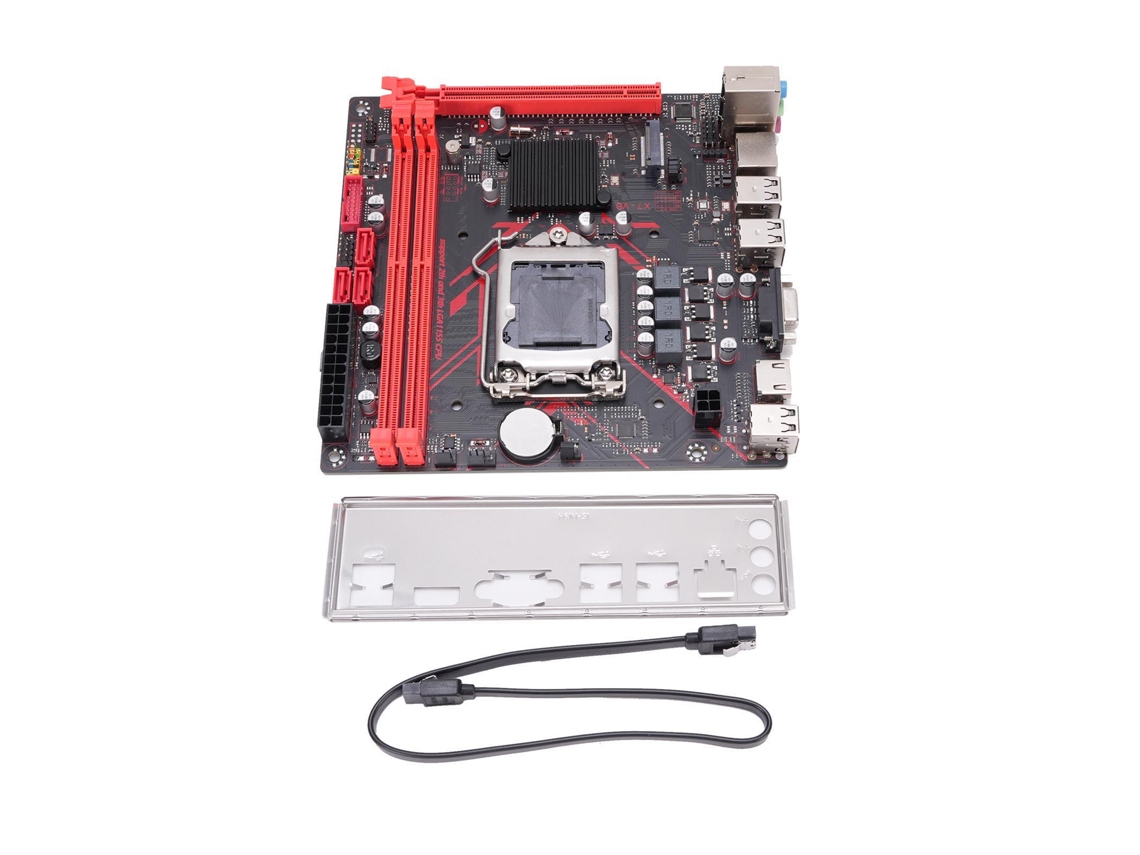 Placa-mãe Gamer H61 Lga 1155 Para Cpus I3 I5 I7 De 2ª E 3ª Geração Ddr3 Nvme