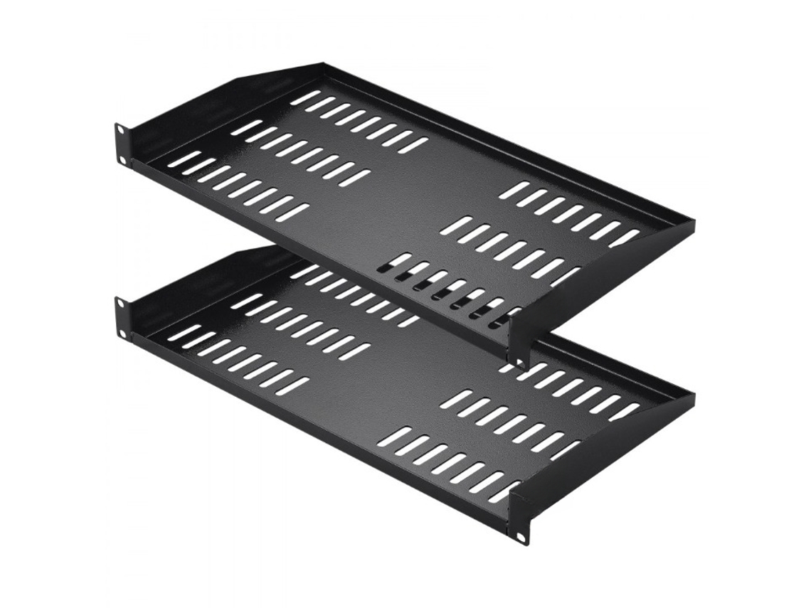Conjunto De Prateleiras 1u Para Servidor 19 Até 22kg Aço Reforçado Tekmaquinas