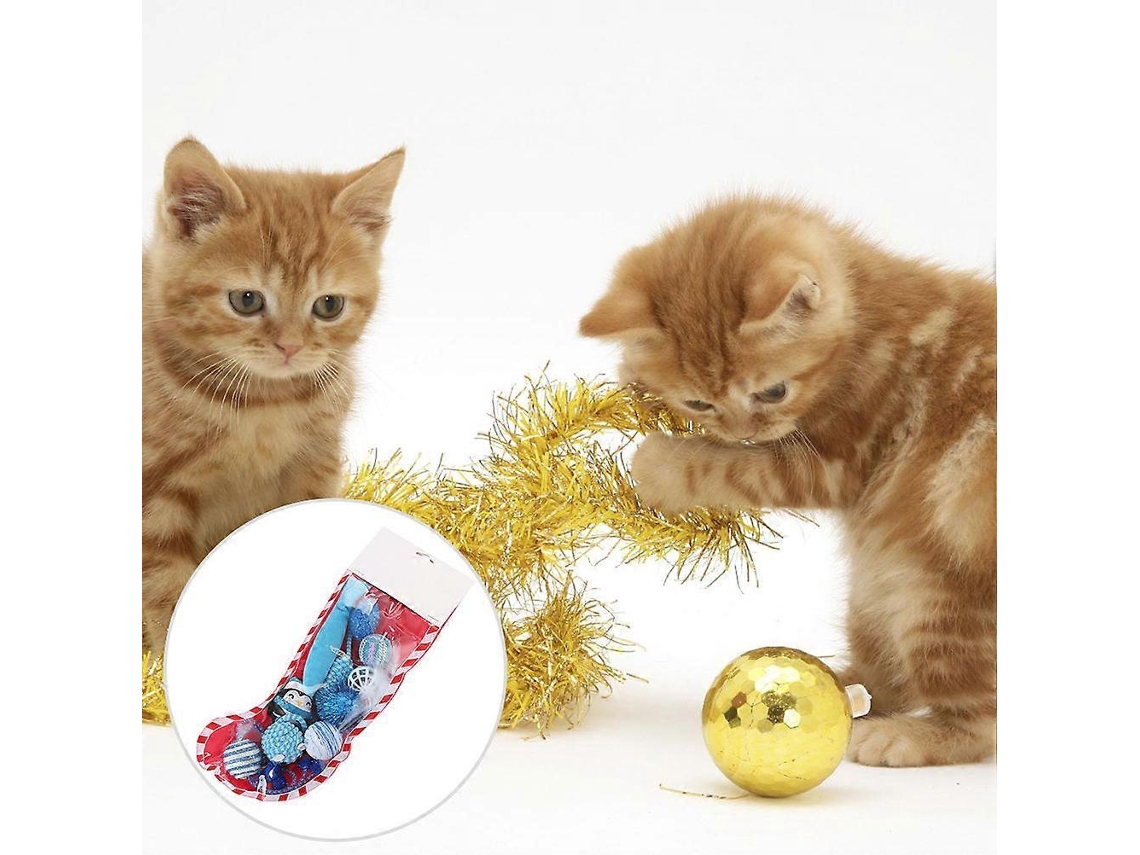 Brinquedo Interativo Para Gato Com Design De Natal
