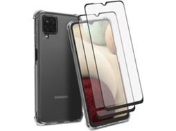 Capa Protetores Gel Flexível para Samsung Galaxy A12 HONGWE. Tecido Transparente