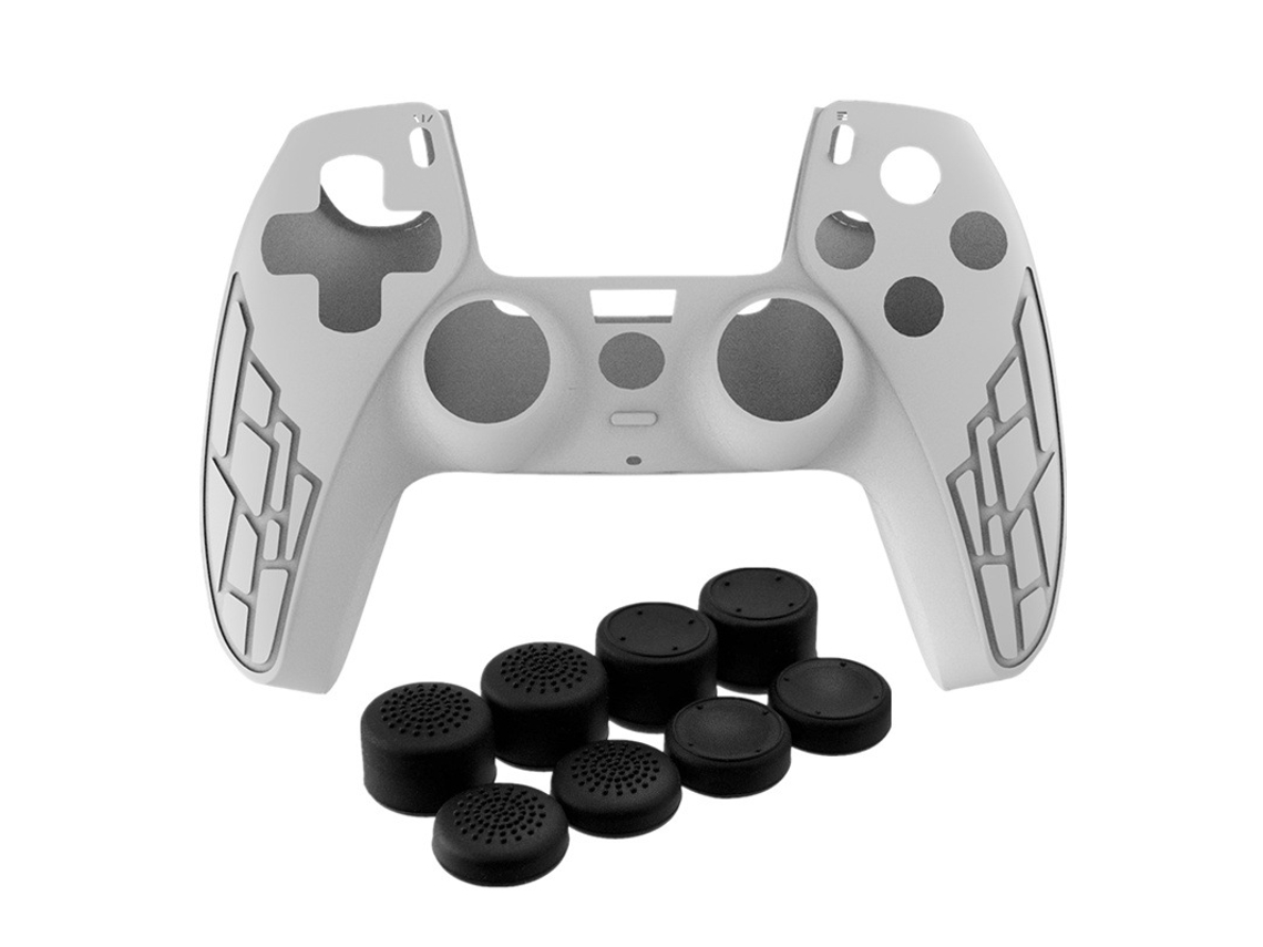 Capa Para Controle De Ps5 Com 8 Tampas Para Joysticks Gertiz