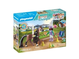 Playmobil 71355 Salto De Cavalos Com Zoe E Blaze