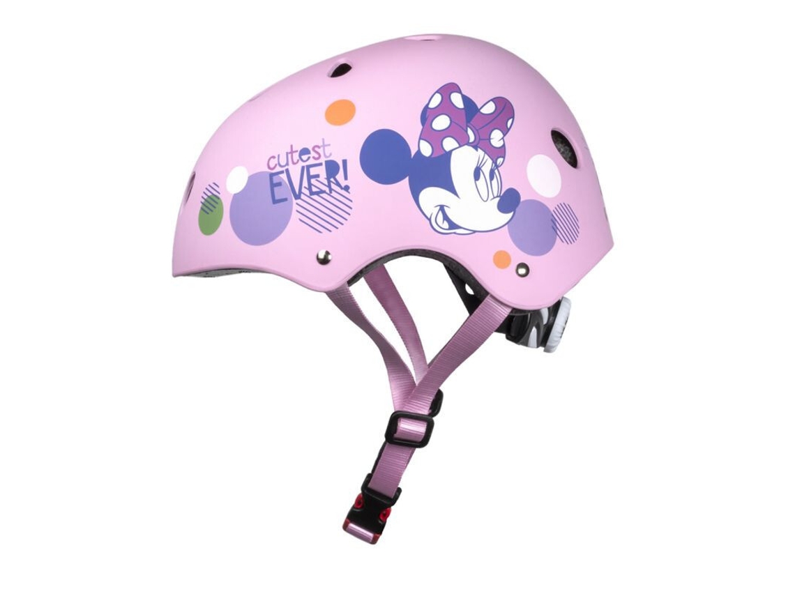 Capacete com roda de ajuste para crianças DISNEY V3 Minnie 54-58