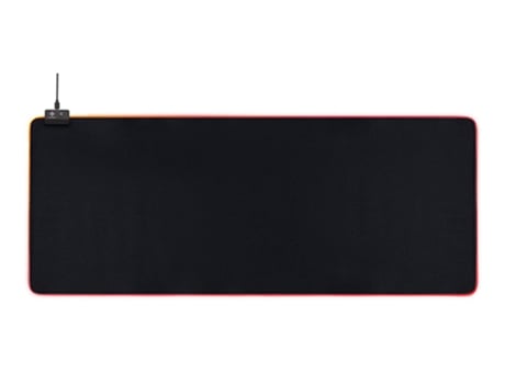 Tapete de Rato com Rgb Xl DELTACO GAMING Gam-079 Preto