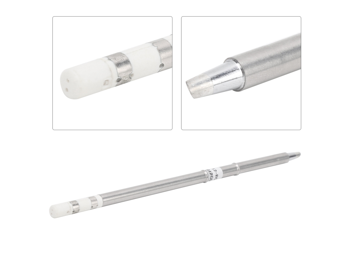 Laxiscreed T12 Bc3 Fio De Soldar Com Ponta De Condução Rápida E Substituível Para Soldadura Eficiente
