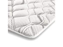 The White Stone Topper 165 X 195 Cm | Corretor De Colchão Ergonômico | Revestimento Algodão Soft | 5 Cm | Tecido Respirável Hipoalergênico