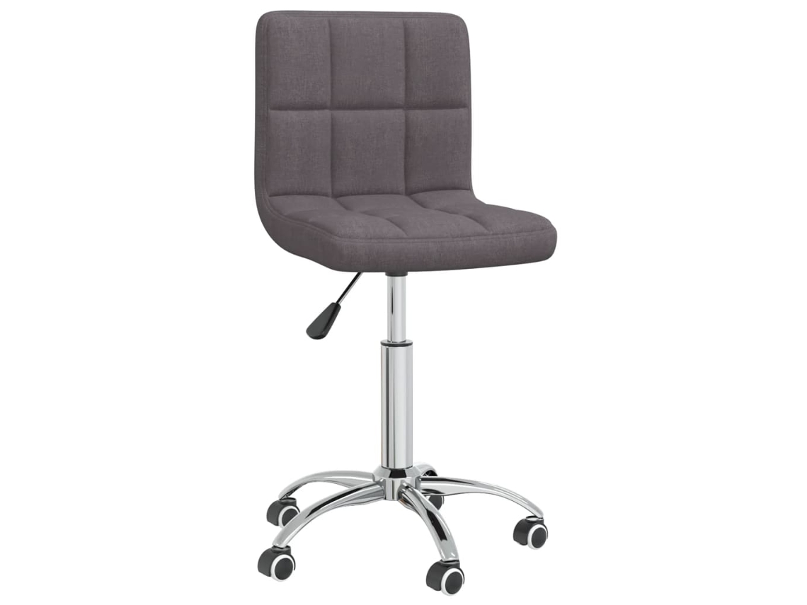 Dining Chair, Dining Chairs Vidaxl Cinzento-acastanhado Tecido (n/a)