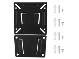 Suporte De Parede Universal Resistente Para Tv E Monitor De 14-24 Polegadas.