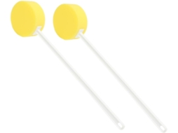 Lurelia Kit De 2 Escovas Esponja De Banho De Cuidado Corporal, Cabo Longo E Com Argola, Uso Diário