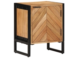 Vidaxl Mesa-de-cabeceira Castanho 40 X 30 X 50 Cm