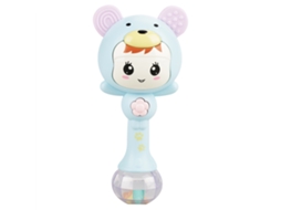 Rattle Eletrônico Musical Educativo Para Bebês Campanhas De Mão Cute Cartoon Infantil Azul