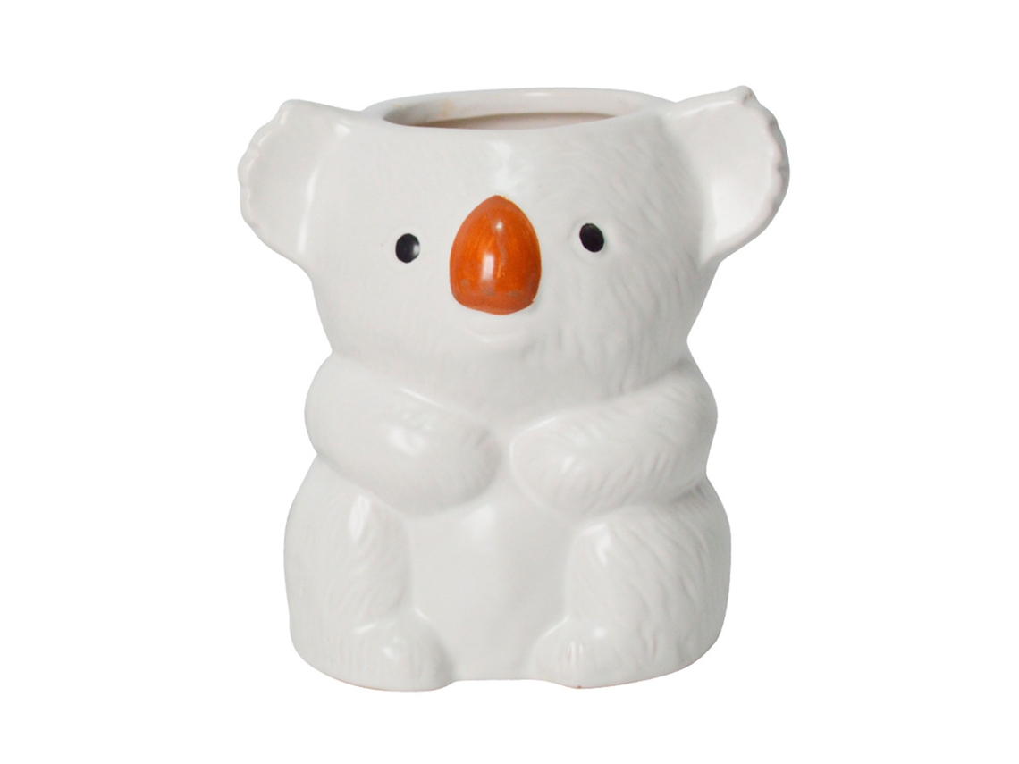 Vaso Cerâmico para Cactos LAXISCREED com Design de Koala