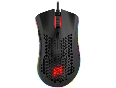 Rato Gaming NPLAY AIM 4.5 (Outlet Caixa Aberta - 7200 DPi - Preto)