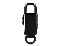 Lurelia Gravador De Voz Com Porta-chaves 16gb Com Usb Para Reuniões, Aulas, Entrevistas - Preto