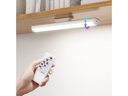 Luz de Armário Nova Line LED ajustável 34cm com controle remoto toque e recarregável