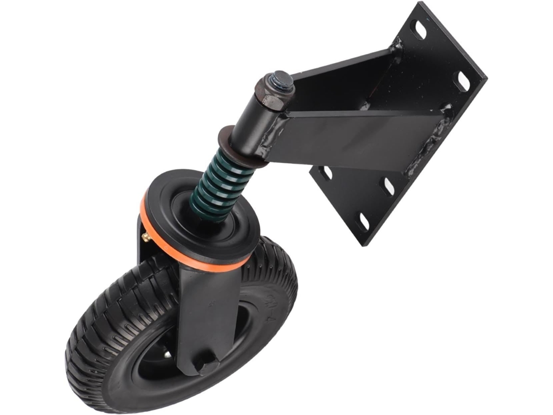 Roda Auxiliar Para Portão De Metal De 8 Polegadas, Capacidade De 600 Lb, Com Parafusos Ajustáveis.