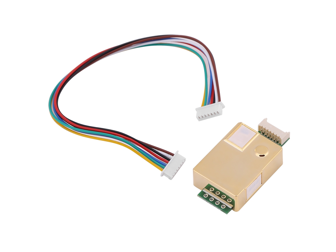 Sensor de Co2 Infrarrojo Mh Z19 para Monitor de Qualidade do Ar Interior