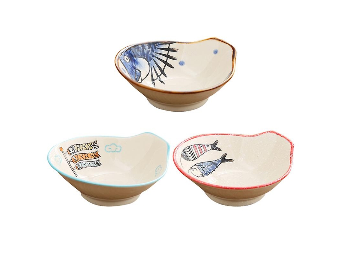 Tigela De Tempero De Cerâmica 3pcs