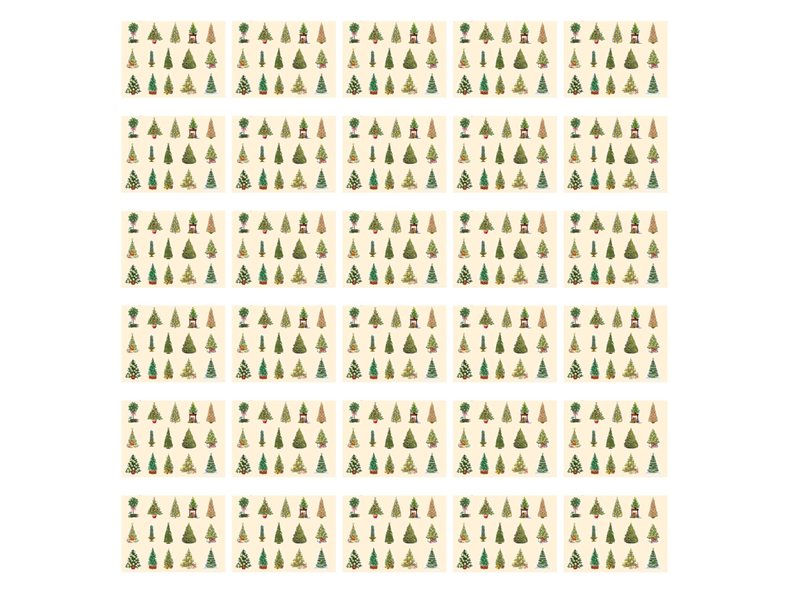 30 adesivos de Natal com estampa em folha, temáticos, scrapbooking, decoração | S/MARCA