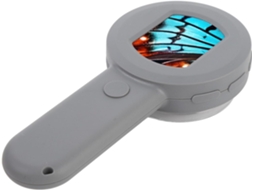 Microscópio Digital Com Ecrã Lcd De 2 Polegadas, Lupa Portátil De 100x