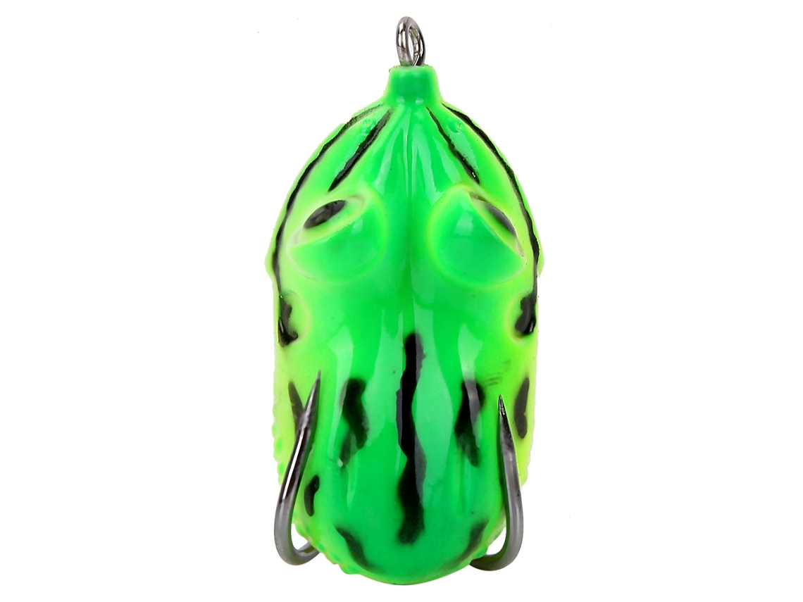 Isca Artificial Sapo Silicone Verde Claro