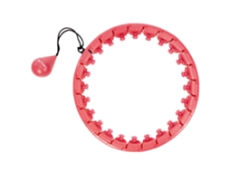 Hula Hop De Exercícios Cardiovasculares, Exercícios Físicos Com Peso E Acessórios Para Massagem Muscular… Vermelho.