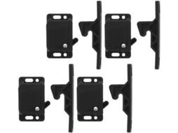 Zerodeko Conjunto De 4-travas Porta Armário Rv, Com Trava De Força Tração Trailer, Cozinha, Geladeira E Barco