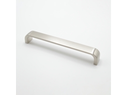 Conjunto de 4 Puxadores em Zamac de 160 mm Niquelado Escovado HARDWAREXCHANGE