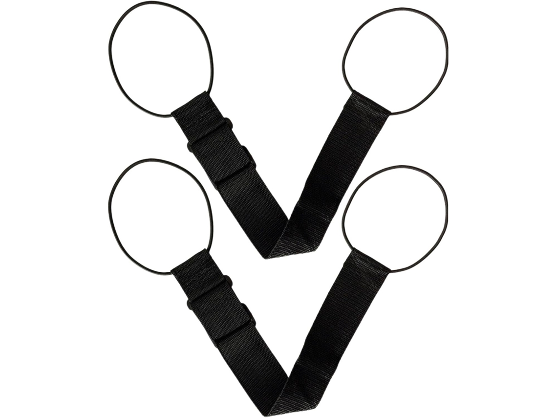 Conjunto De 2 Cintas Bagagem Ajustáveis Jingling, Resistentes E Com Múltiplos Níveis De Ajuste, Ideais Fixação De