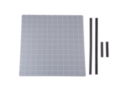 Tábua de Corte Magnética de Aço Inoxidável 12x12 Polegadas com Tiras Magnéticas para Scrapbooking e Artesanato