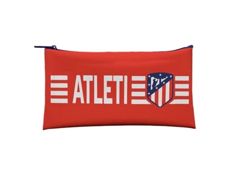 Estuche Escolar Triple Del Atlético De Madrid Atleti Producto Oficial A Partir De 3 Años P23