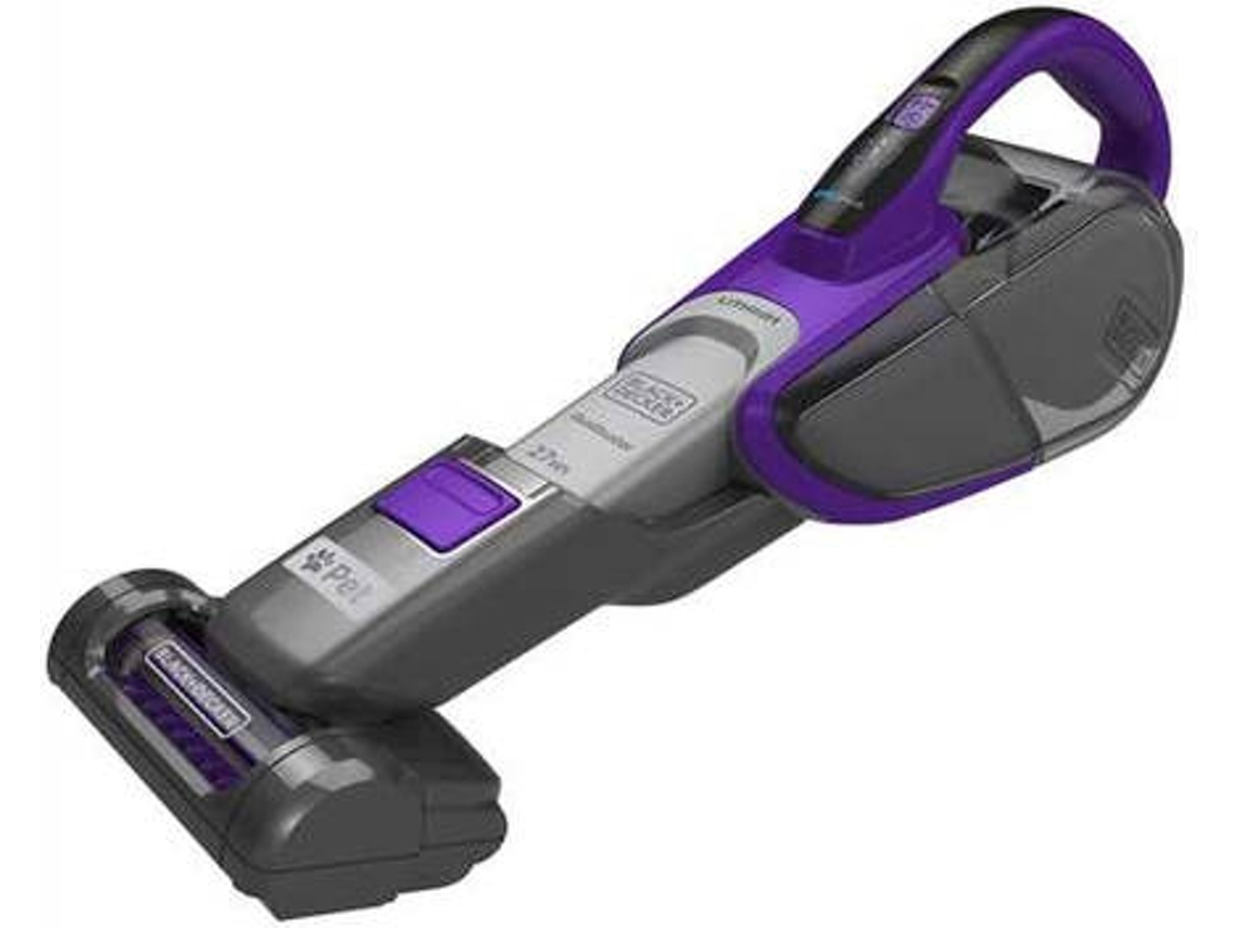 Mini Aspirador BLACK+DECKER DVJ325BFSP Pe (Outlet Caixa Aberta - 10.8 V - Autonomia: 15 min - 500 ml)