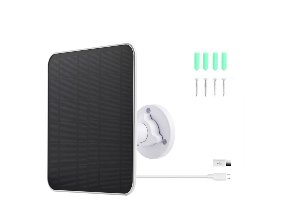 Painel Solar para Câmera de Segurança BRILVIBERA