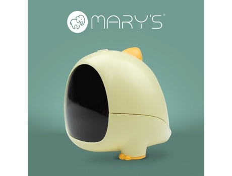 Despertador Mary'S Little Dino Amarelo Eco Light ECOLIGHT