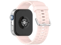 Pulseira De Silicone De Cor Sólida Com Fivela Prateada Xdfind Para Huawei Watch Fit4 Pro / Fit4 / Fit3