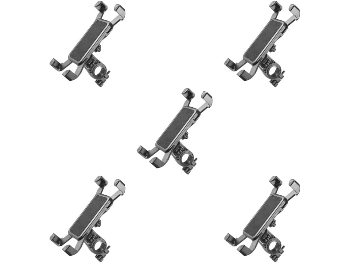 Conjunto De 5 Suportes Para Celular Para Bicicleta - À Prova De Choque