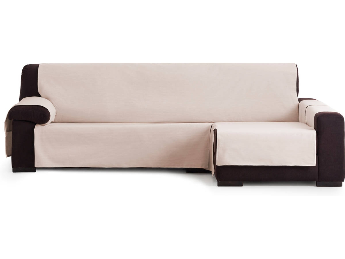 Capa Impermeável para Chaise Longue orientación derecha Emma (290 cm - Bege)