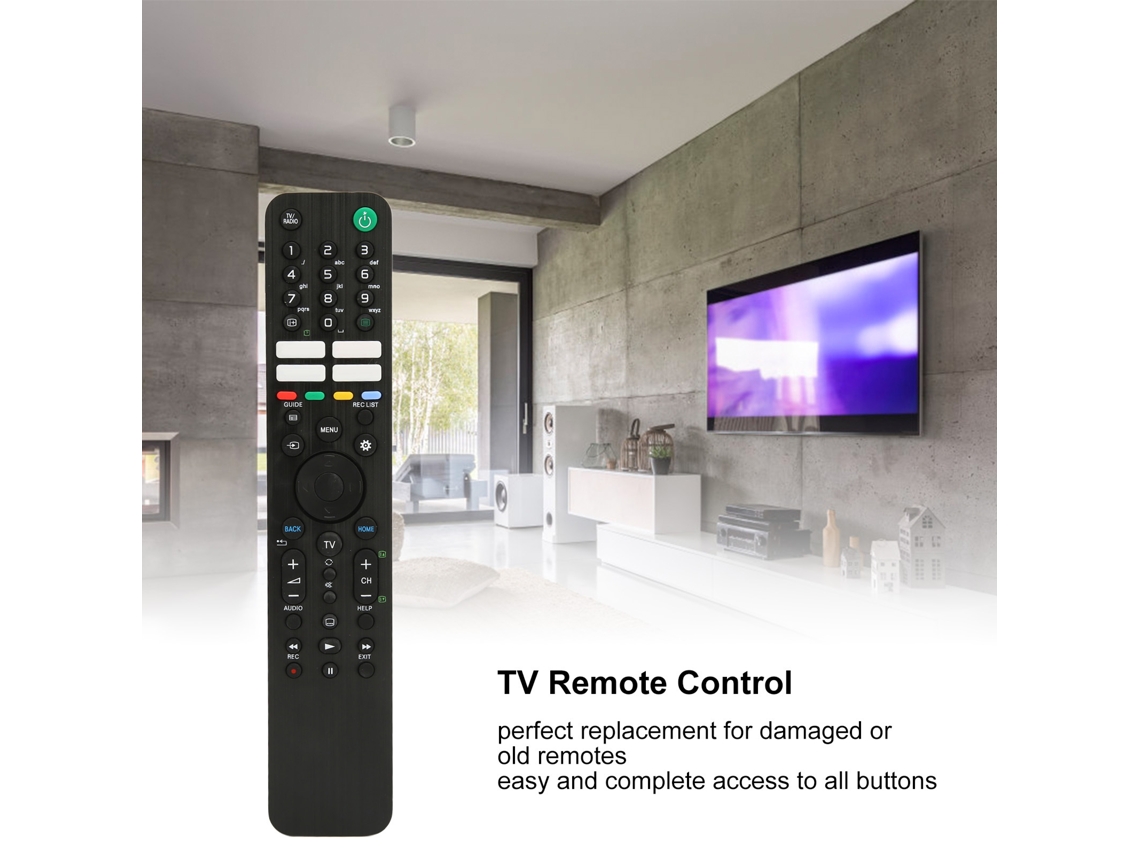 Controle Remoto Tv Substituto (smart Lcd, Compatível Rm791 Rm830)