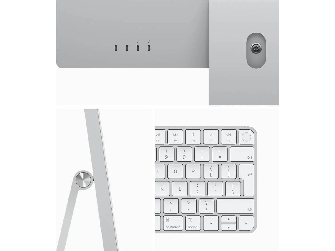 iMac APPLE Z12R_40 CTO Cinzento (24'' Apple M1 RAM 16 GB 1TB