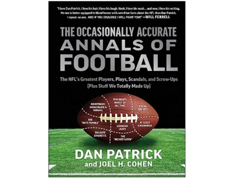 Livro Occasionally Accurate Annals of Football de Dan Patrick e Joel H Cohen (Inglês - Capa Dura)