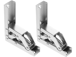 2 De 90 Graus Para Em Aço Laminado A Frio, Suportes Móveis.