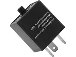 Relé De Pisca Led 12v 24v, Pisca Ajustável Para Carros E Motocicletas, Instalação Plug And Play, Proteção Contra Curto