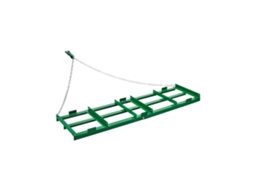 Conjunto de ferramentas agrícolas em aço reforçado 1220x500mm Tekmaquinas