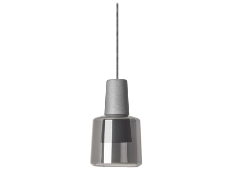 Candeeiro LEDS·C4 No tiene información (Cristal - LED - Cinzento - 19,5W)