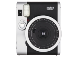 Máquina Fotográfica Instantânea FUJIFILM Instax Mini 90  (Preto - Obturação: 1/400 - 1,8 segs. - 62x46mm)