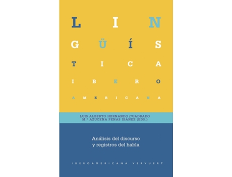 Livro Análisis Del Discurso Y Registros Del Habla de Luis Alberto Hernando Cuadrado (Espanhol)