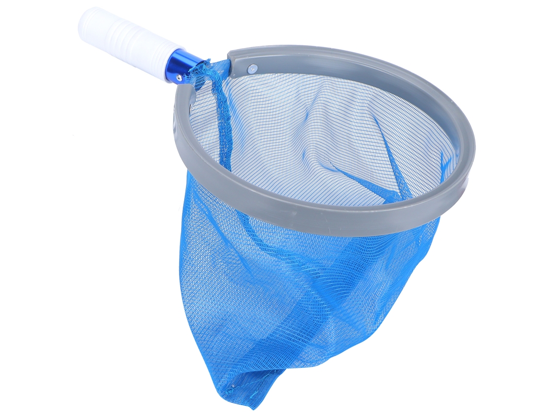 Rastelo De Limpeza Com Rede Para Remover Folhas E Detritos De Piscina