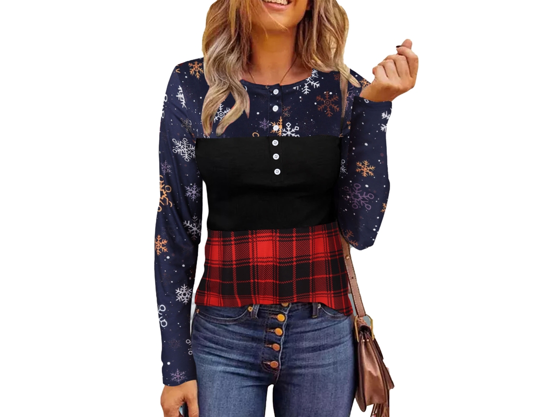 Laxiscreed Casaco Natalino De Manga Longa Em Vermelho Xxxl Para Festas De Natal