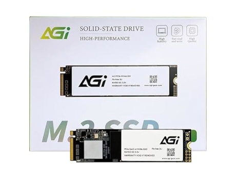 Disco Rígido AGI Ai198 Cache Slc Tecnologia Ldpc Ecc Avançada Pcie Gen 3 X 4