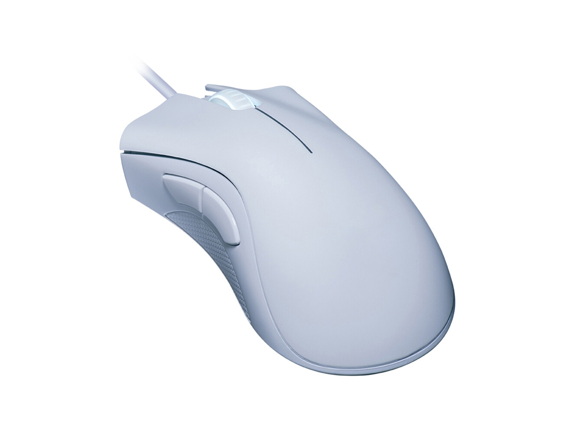 Razer Deathadder Essential Mouse Gamer Com Fio Ergonômico 6400dpi 5 Botões Branco 2021